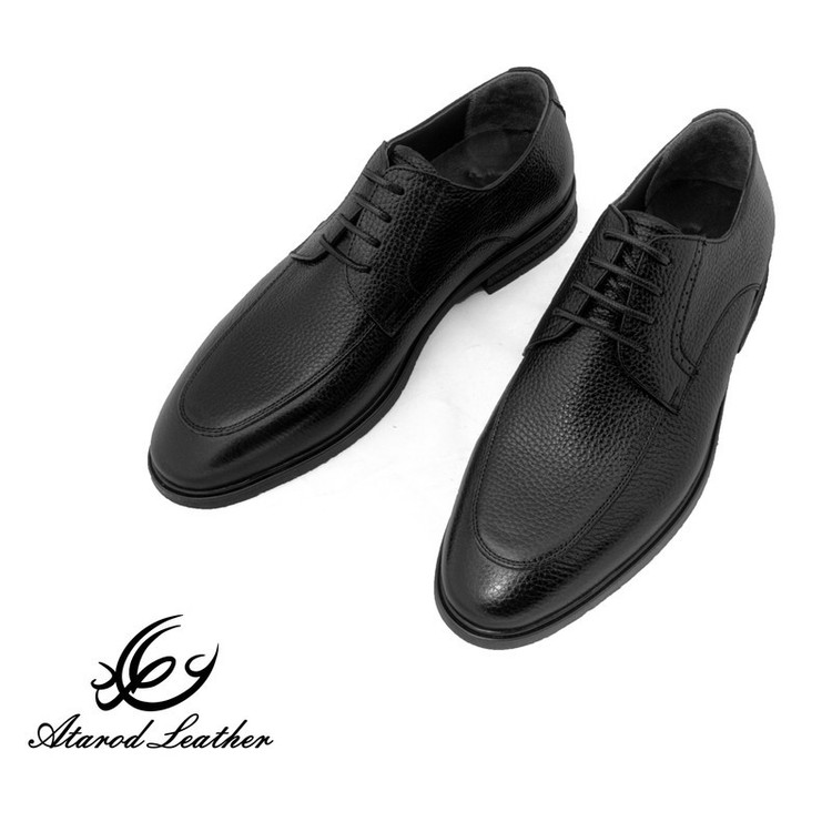 کفش مردانه چرم عطارد مدل چرم طبیعی کد SH288