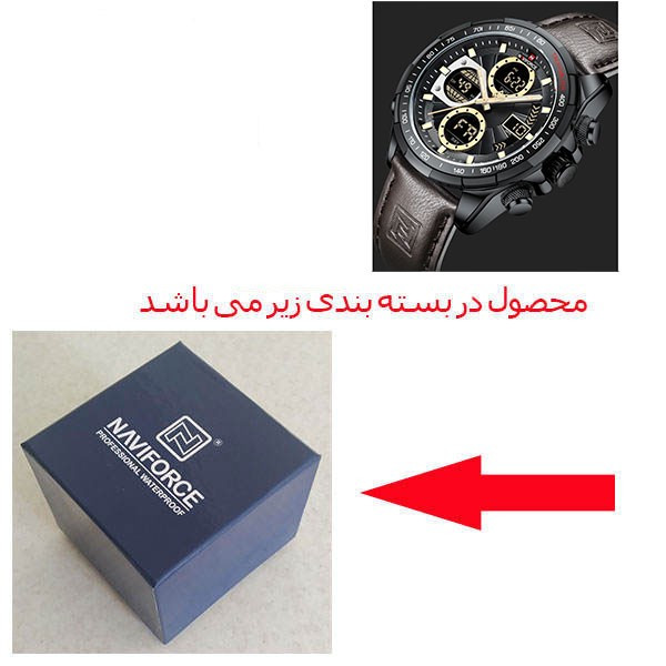 ساعت مچی عقربهای مردانه نیوی فورس مدل NF9197L BYDBN