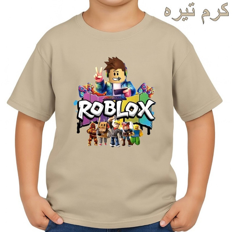 تیشرت آستین کوتاه بچگانه مدل روبلاکس کد p5