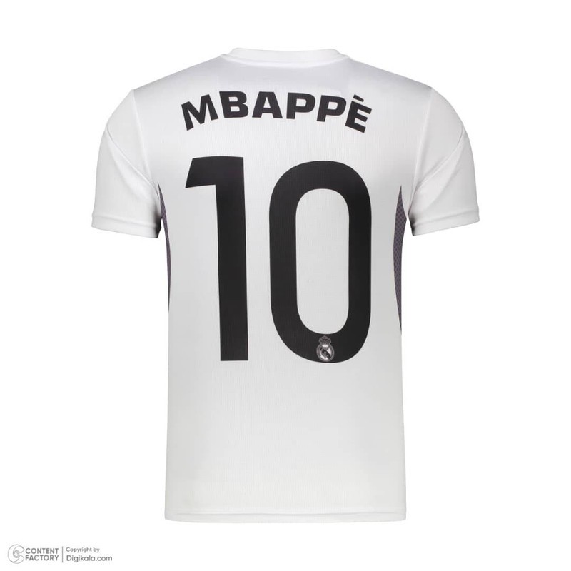 ست 5 تکه لباس ورزشی پسرانه مدل رئال مادرید طرح امباپه sn2026 با بازوبند