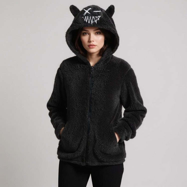سویشرت زنانه شیرین جامه مدل Devil