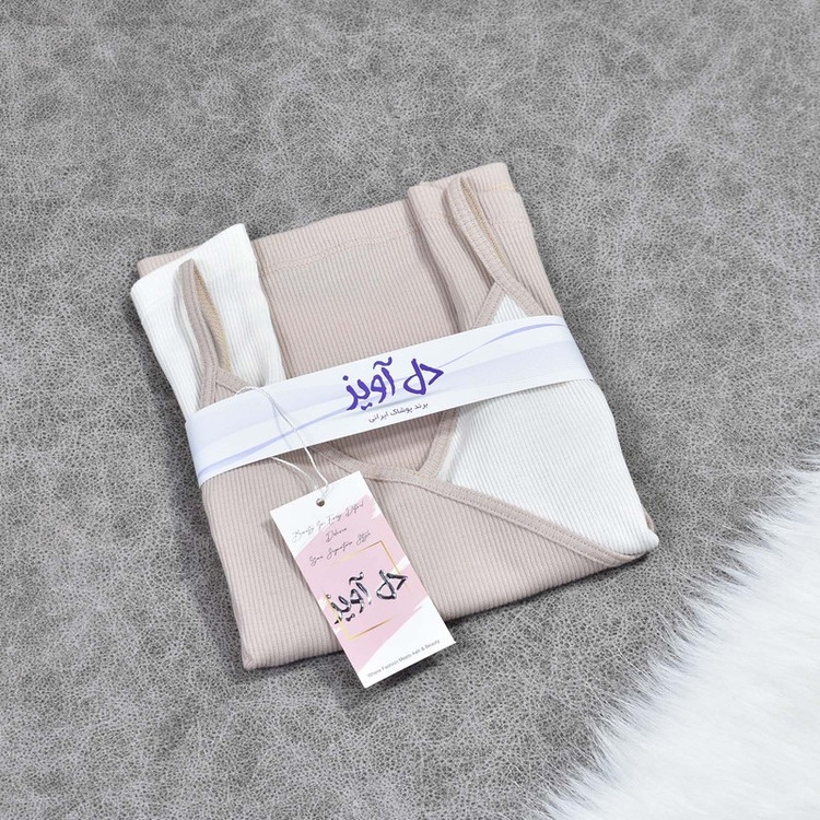 کراپتاپ زنانه دل آویز مدل H402