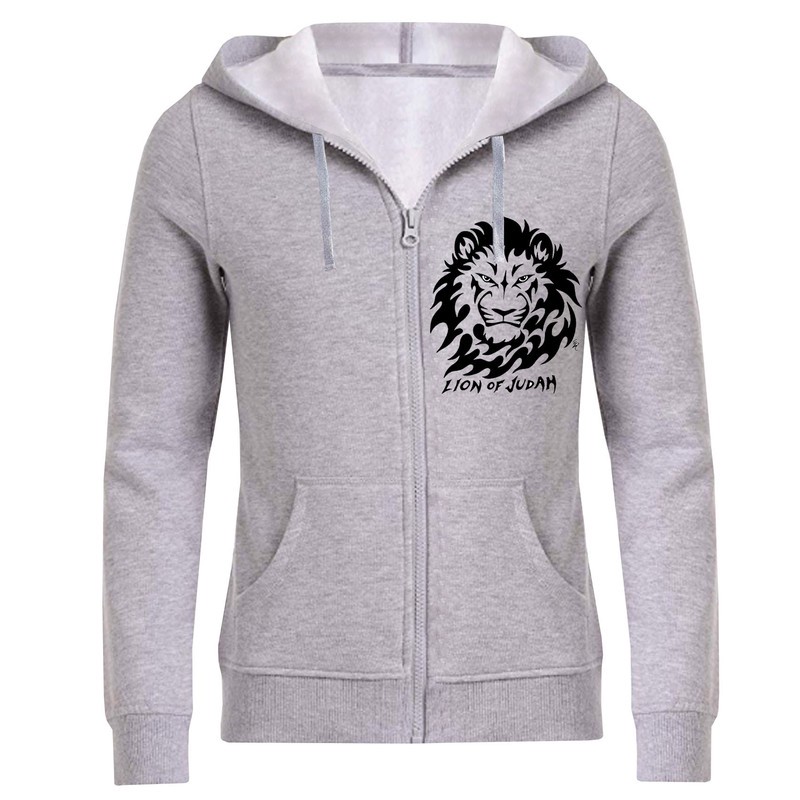 سویشرت مردانه طرح lion of judah کد F30