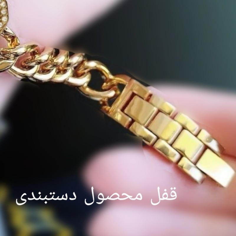 ساعت مچی عقربه ای زنانه مدل کوارتز بند زنجیری کد 1.4