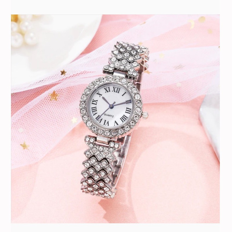 ساعت مچی عقربه ای زنانه مدل پرنسس کد n-diamond