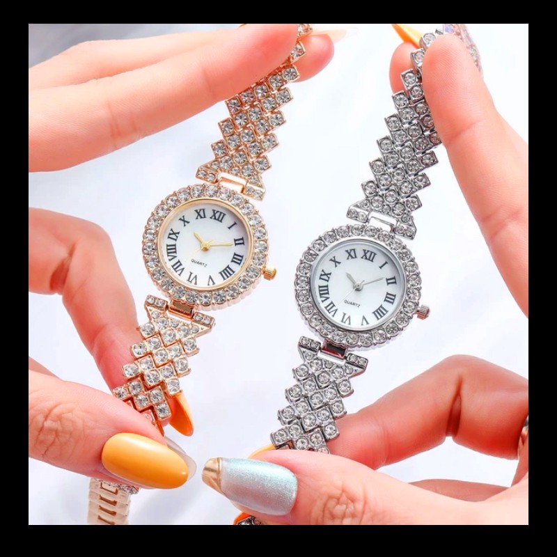 ساعت مچی عقربه ای زنانه مدل پرنسس کد n-diamond