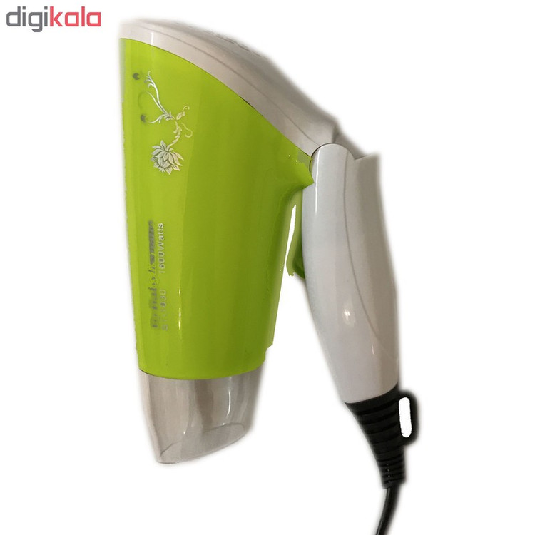 سشوار مسافرتی مدل ST1030_W1600 با توان 1600 وات، تنظیم دما در دو حالت، سرعت یک سرعته، موتور AC، وزن 250 گرم و سری صاف...