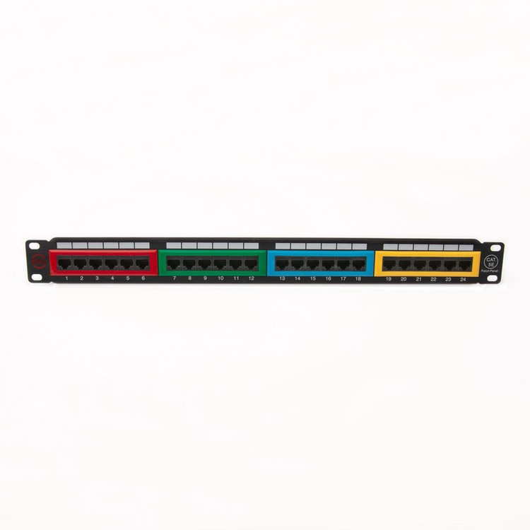 پچ پنل 24 پورت فول مدل UTP5E-24P