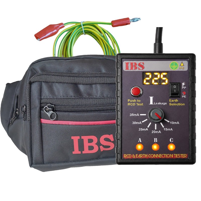 تستر ارت پریز و کلید جریان نشتی آی بی اس مدل IBSV2