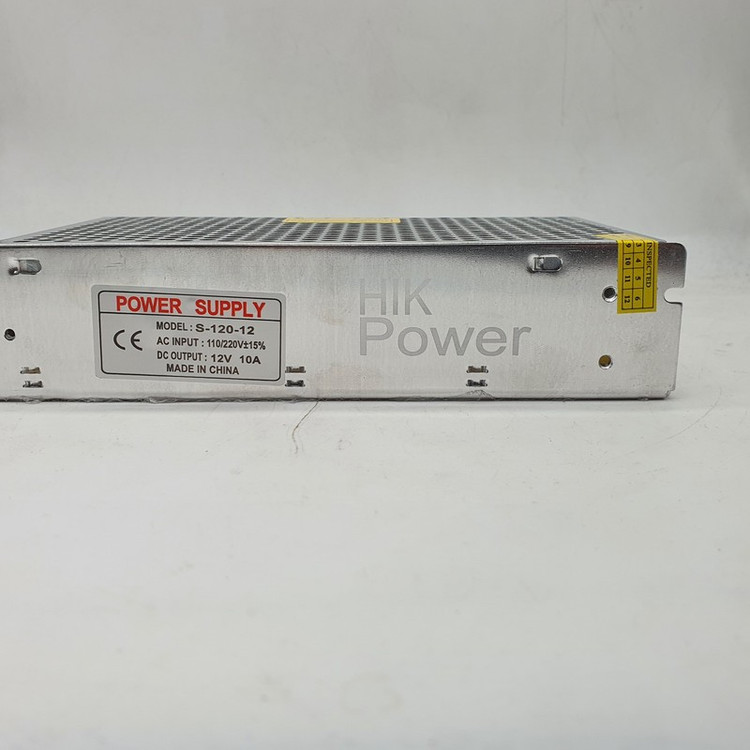 منبع تغذیه 12 ولت 10 آمپر هایک پاور مدل S-120-12HK