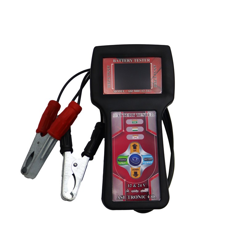 دستگاه تست باتری و دینام خودرو مدل دیجیتالی کد YP-ASL-3000-SOKHANGO-12-24V