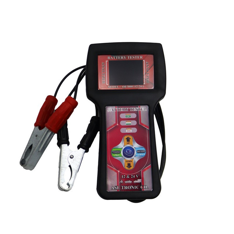 دستگاه تست باتری و دینام خودرو مدل دیجیتالی کد YP-ASL-3000-SOKHANGO-12-24V