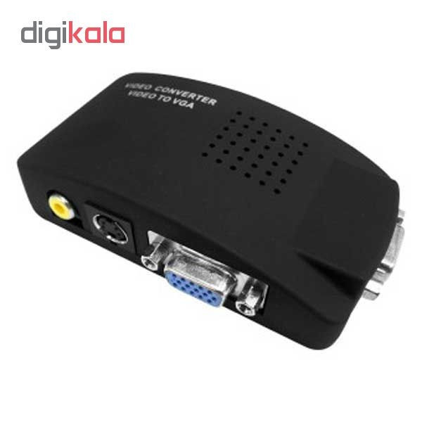 مبدل AV و S-Video به VGA مدل BNC