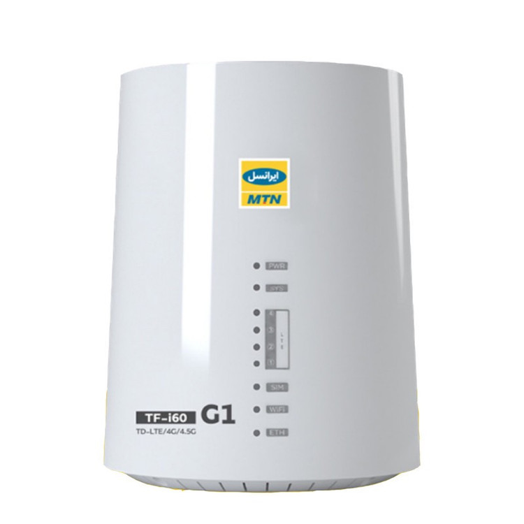 مودم 4G ایرانسل مدل TF-i60 G1 با پشتیبانی شبکه TD-LTE، منبع تغذیه برق و USB، رابط پورت USB و قابلیت استفاده در شبکه VLAN