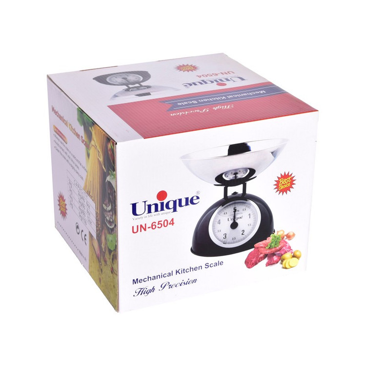 ترازو آشپزخانه دیجیتال یونیک مدل MAT کد 6504 حداکثر ظرفیت قابل اندازهگیری 5 کیلوگرم با دقت اندازهگیری 1 گرم