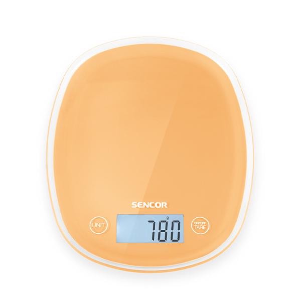 ترازو آشپزخانه دیجیتال سنکور مدل SKS 33OR حداکثر ظرفیت قابل اندازهگیری 5 کیلوگرم با دقت اندازهگیری 1 گرم