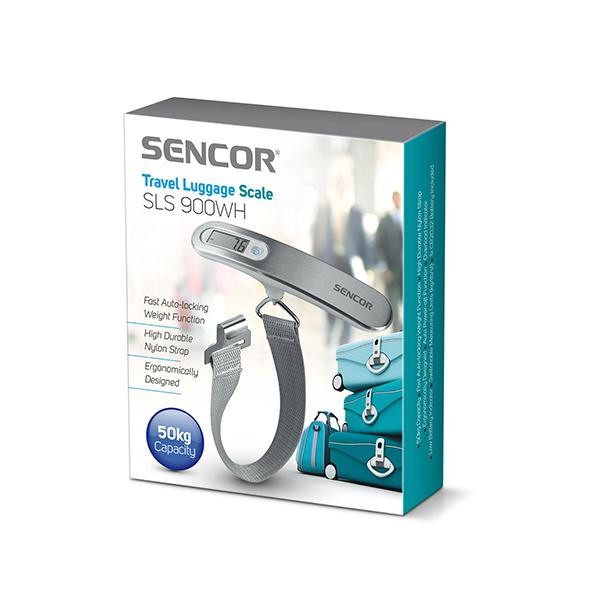 ترازو آشپزخانه دیجیتال سنکور مدل SLS 900WH حداکثر ظرفیت قابل اندازهگیری 50 کیلوگرم با دقت اندازهگیری 100 گرم