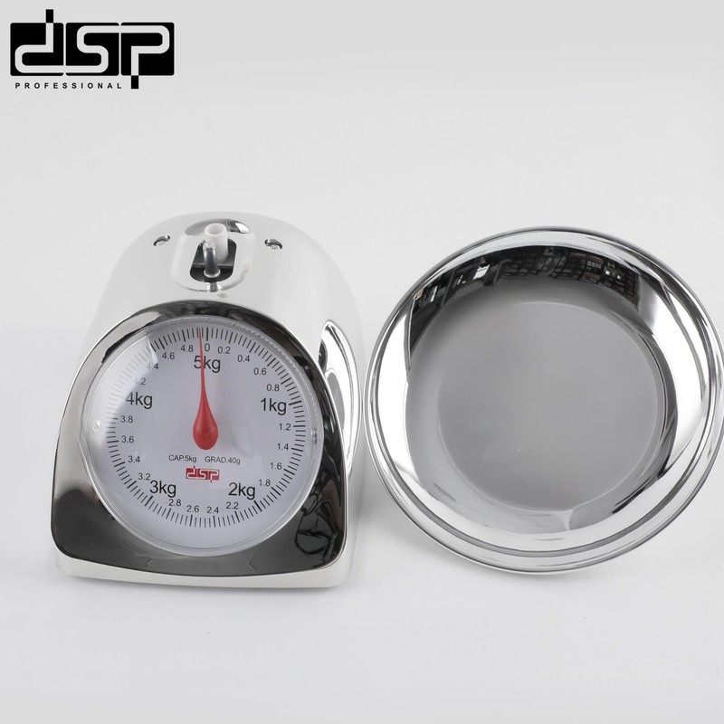ترازو آشپزخانه آنالوگ دی اس پی مدل KD7040 حداکثر ظرفیت قابل اندازهگیری 5 کیلوگرم با دقت اندازهگیری 0.04 گرم