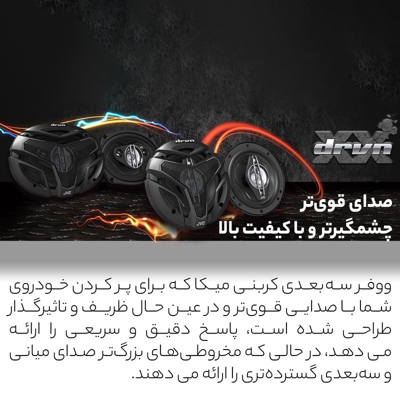 اسپیکر خودرو جی وی سی مدل CS-ZX6940