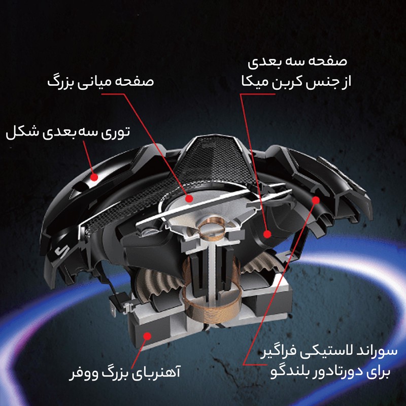 اسپیکر خودرو جی وی سی مدل CS-ZX6940