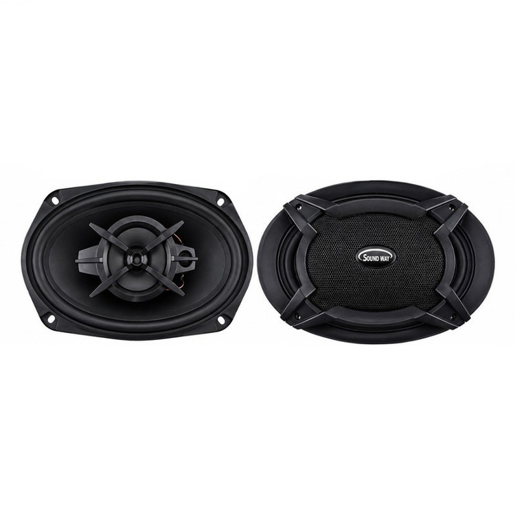 بلندگو پشت خودرو ساند وی مدل S-6907 X سایز 96 اینچ بسته 2 عددی