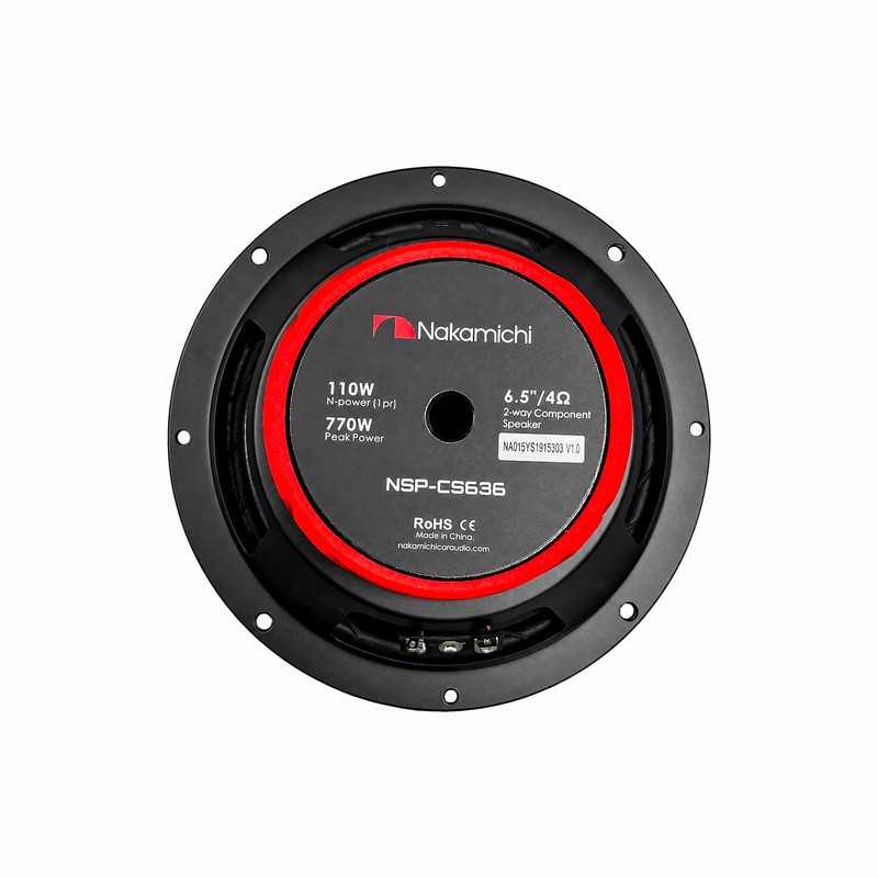 کامپوننت جلو خودرو ناکامیچی مدل NSP-CS636 سایز 6.5 اینچ بسته 4 عددی