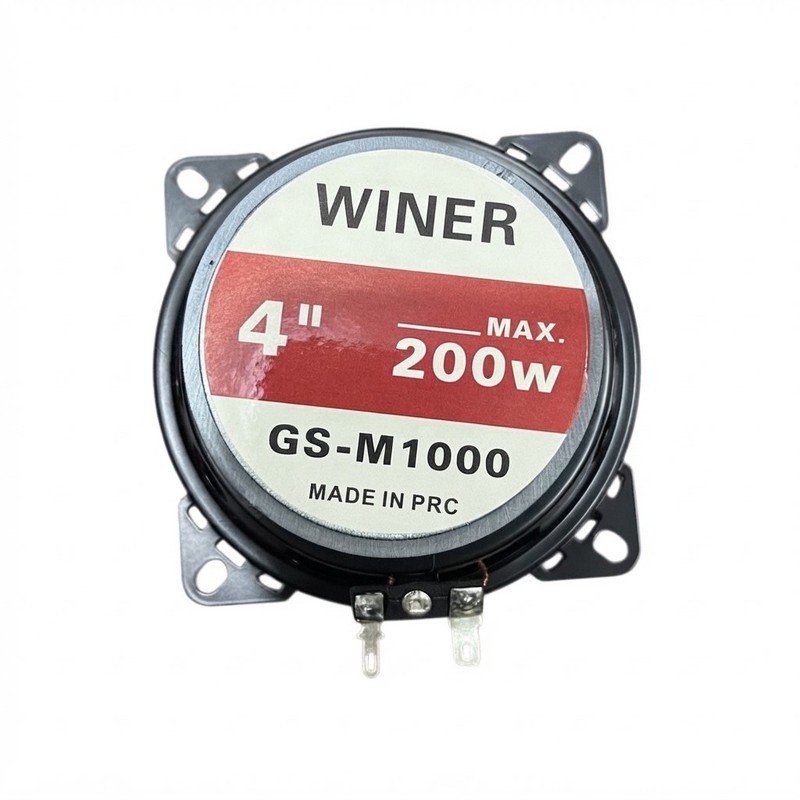 میدبیس جلو و پشت خودرو وینر مدل GS-M1000 سایز 4 اینچ بسته 2 عددی