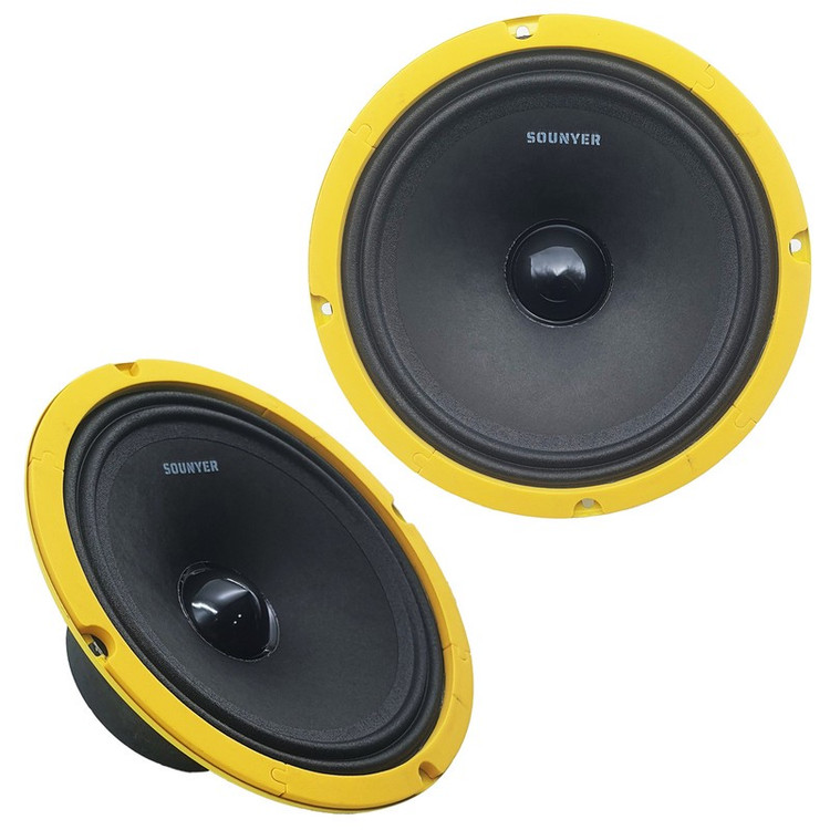 میدرنج پشت خودرو سونیر مدل GS-820 Y سایز 8 اینچ بسته دو عددی