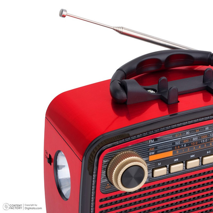 رادیو اسپیکر FM، AM، SW کی برود مدل KTF-1467 دارای پورت USB
