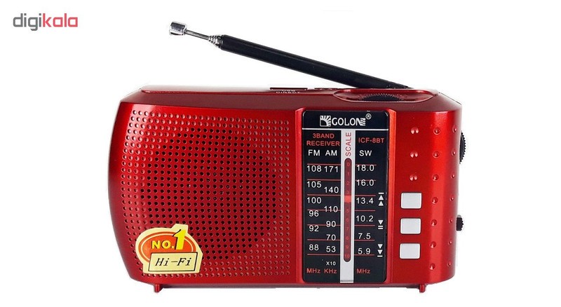 اسپیکر بلوتوثی قابل حمل گولون مدل ICF-8BT