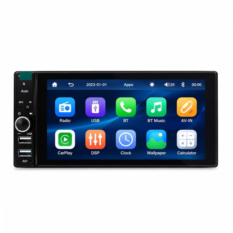پخشکننده صوتی و تصویری خودرو مدل 5080AC7388 با نمایشگر Full HD