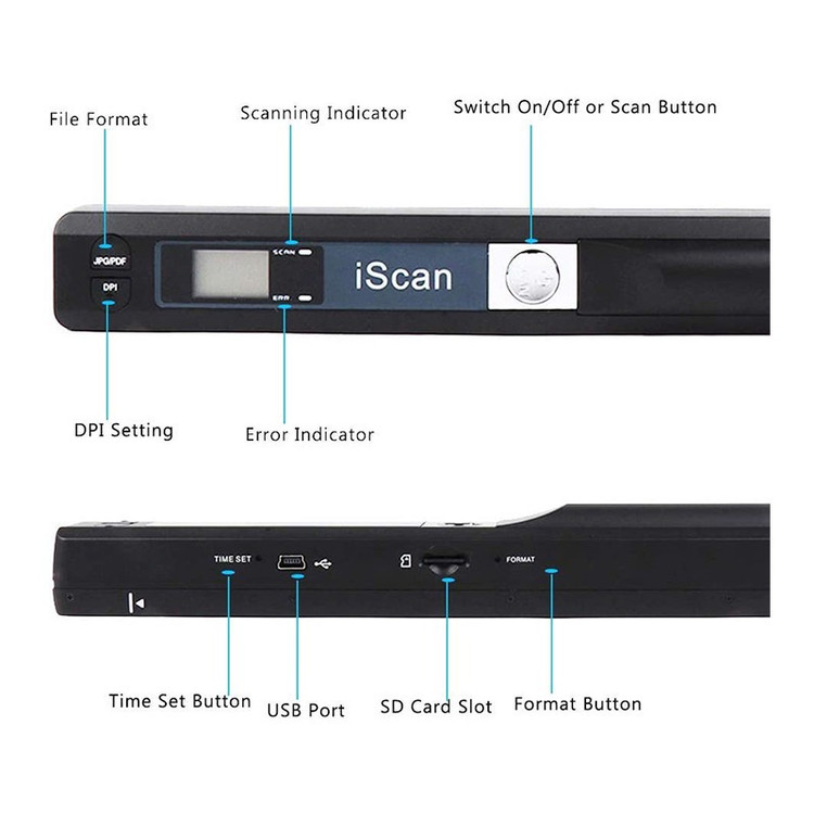 اسکنر دستی مدل i scan 16G