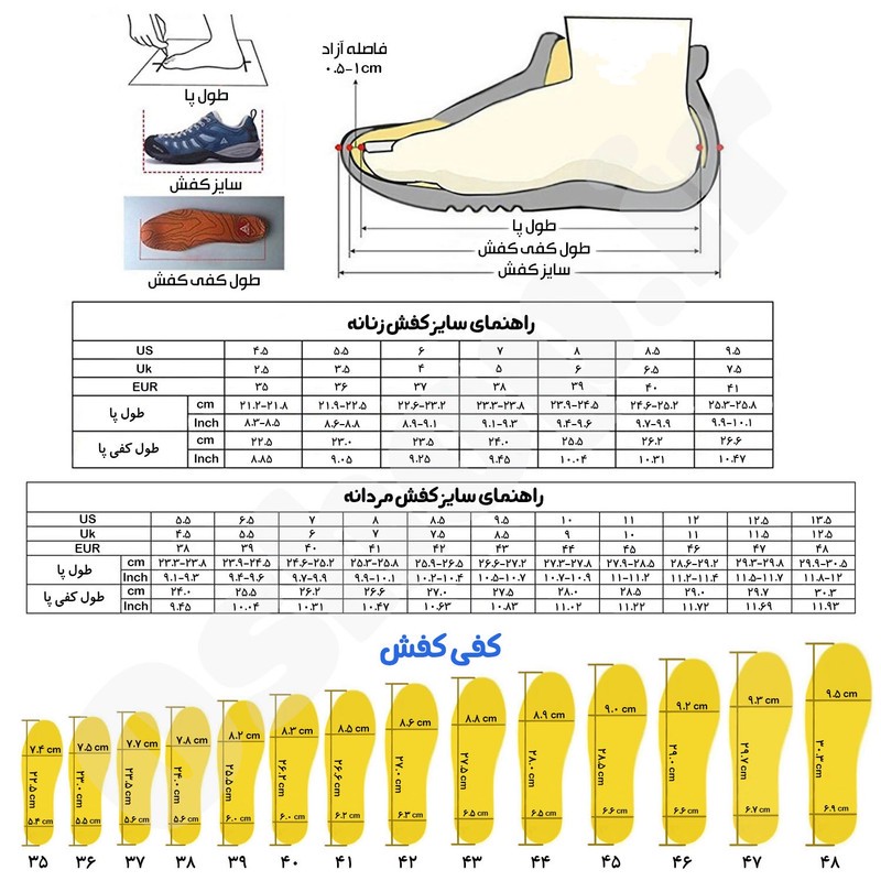 کفش پیاده روی مردانه هامتو مدل 140121A-4