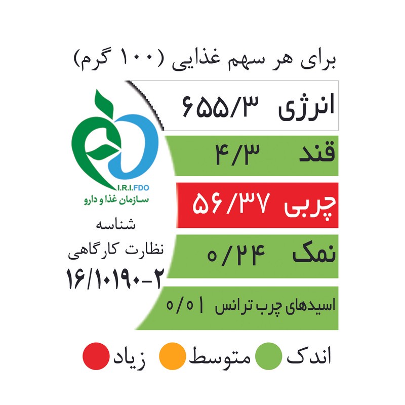 آجیل مخلوط خام اکبر راستگو- 600 گرم