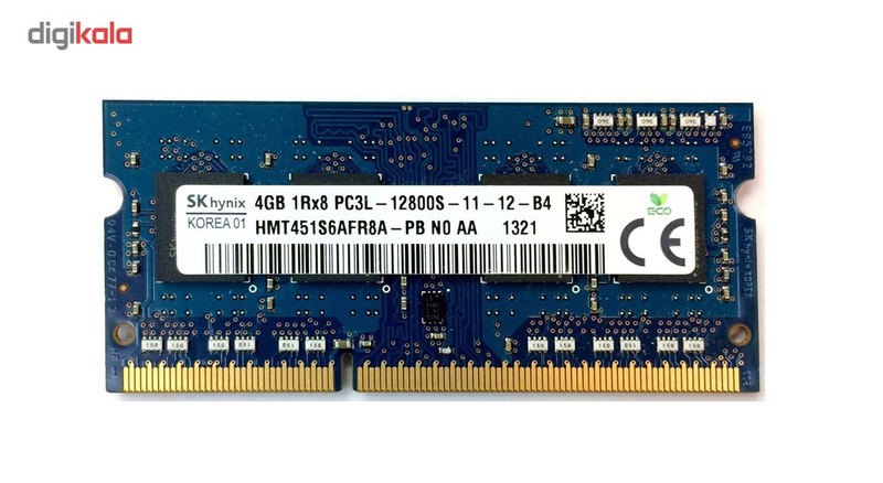 رم لپ تاپ اسکای هاینیکس مدل DDR3L 1600MHz ظرفیت 4 گیگابایت