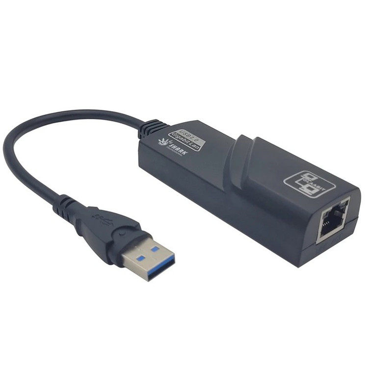مبدل USB۲.0 به LAN شارک مدل ۱۰-۱۰۰ طول ۰.۱ متر