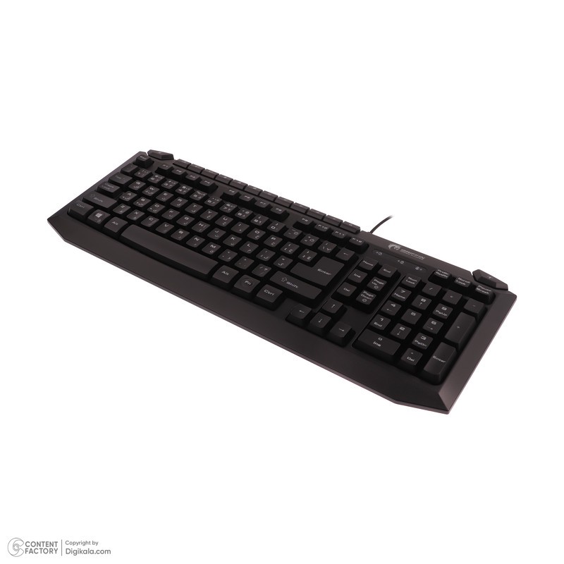 کیبورد گیمینگ گرین مدل GK701-RGB نورپردازی RGB Full-Size