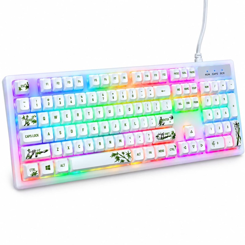 کیبورد گیمینگ مدل GK-808 RGB