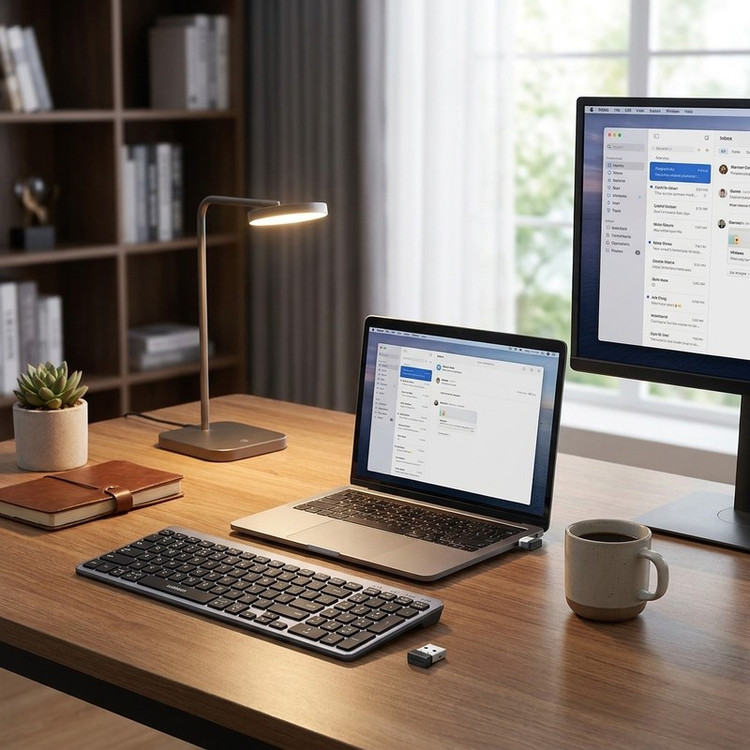 کیبورد بی سیم یوگرین مدل K552-75163