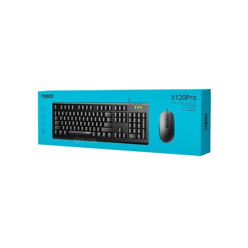 کیبورد و ماوس رپو مدل X-120 PRO