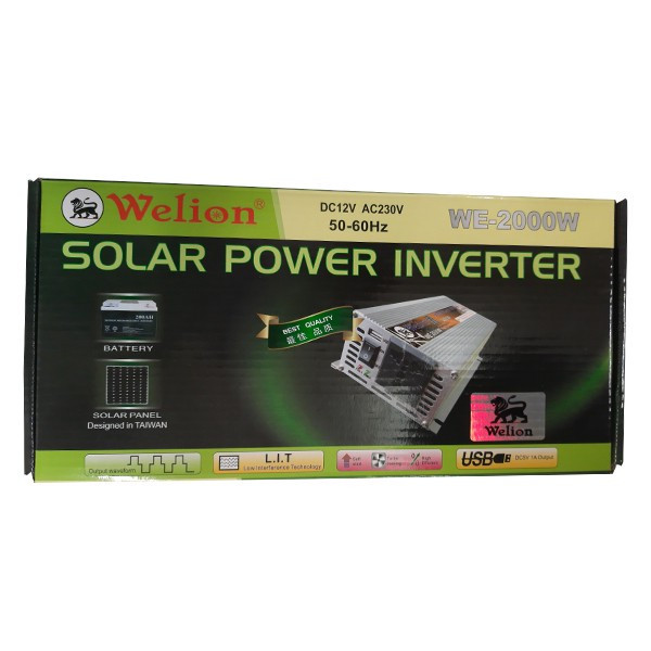 مبدل برق خودرو ویلیون کد 2000W