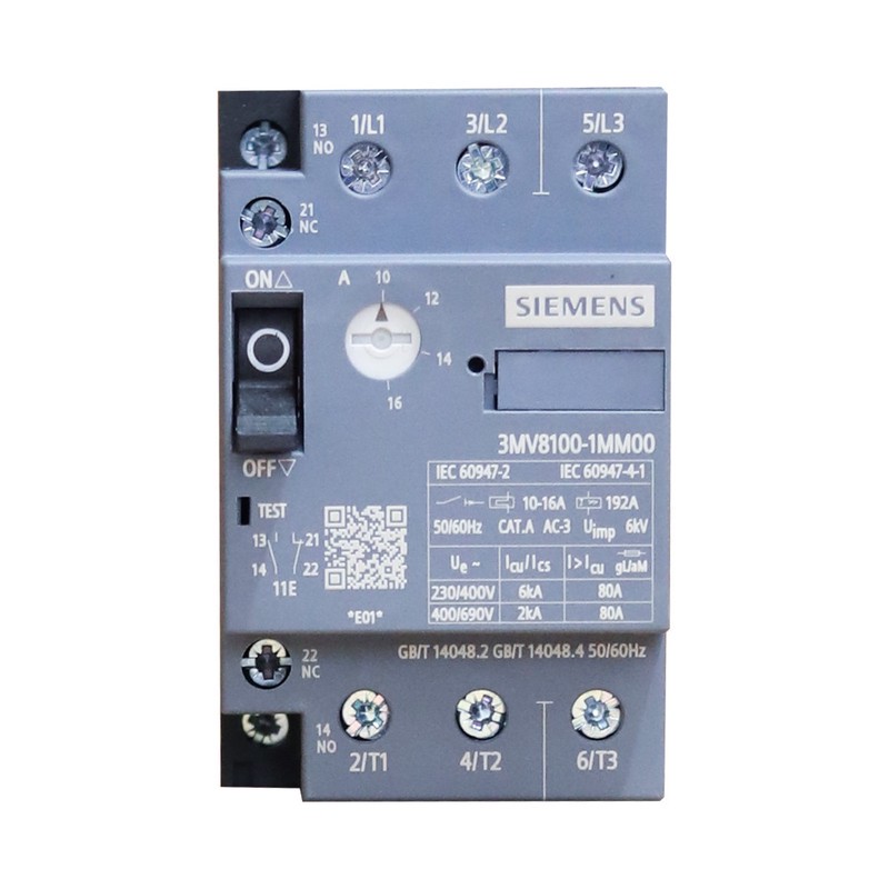 کلید حرارتی موتور زیمنس مدل 3MV8100-1MM00