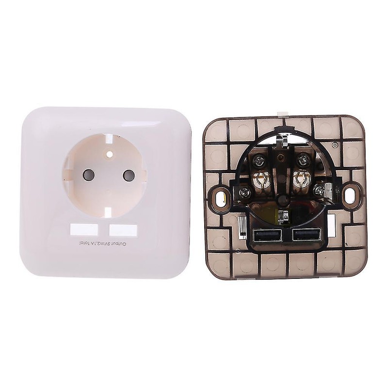 پریز برق مدل شارژر دار USB تارا مجموعه 4 عددی