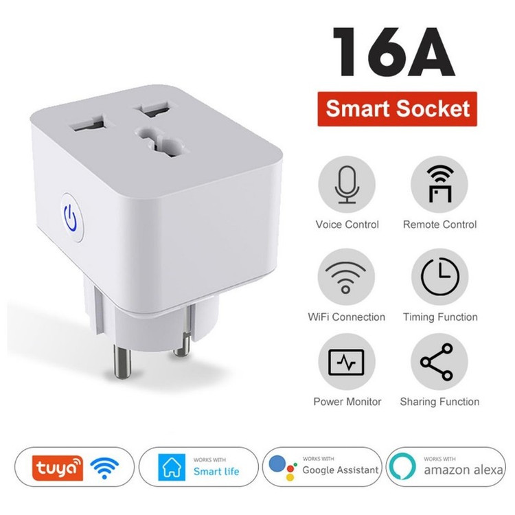 پریز برق هوشمند مدل Smart Wifi Plug Universal