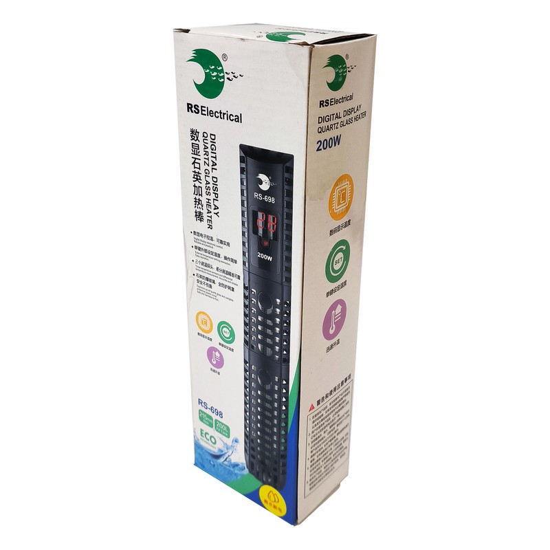 بخاری آکواریوم آر اس الکتریکال مدل RS-698 توان 200 وات