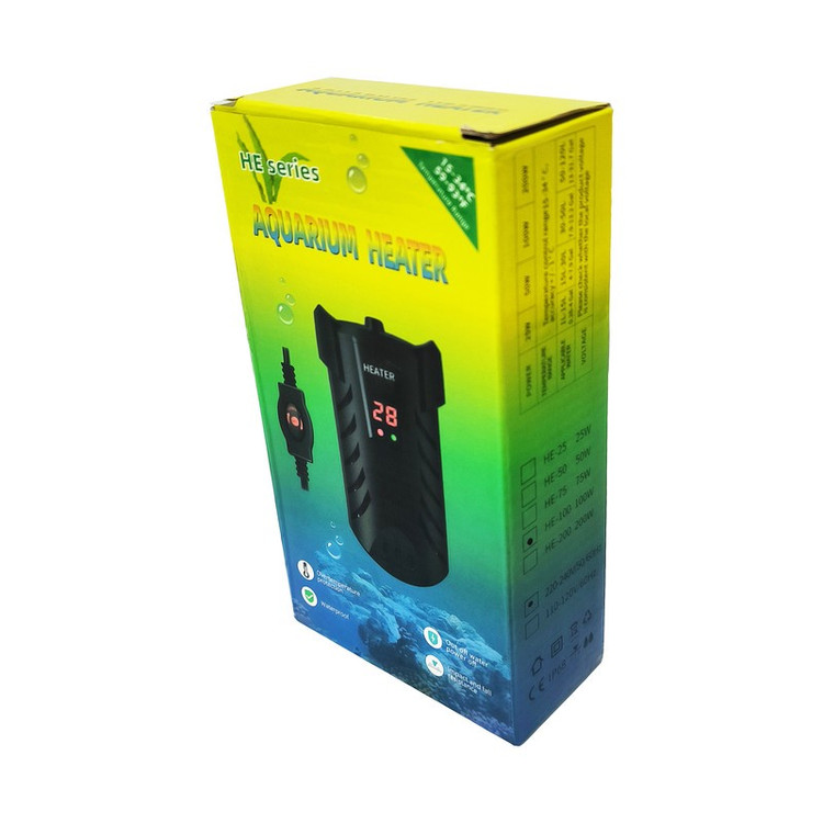 بخاری آکواریوم مدل HE-100 توان 100 وات