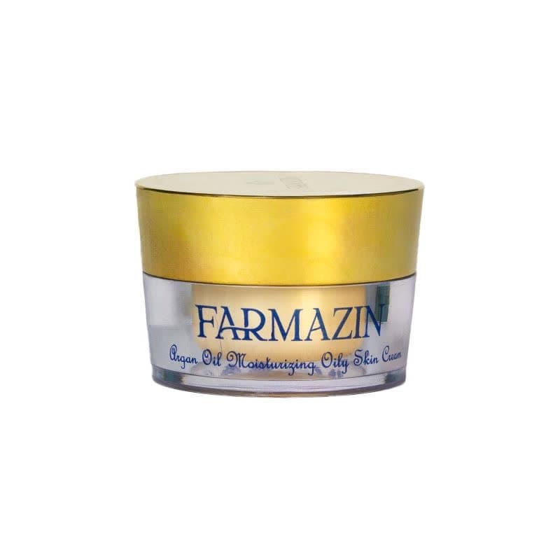 کرم مرطوب کننده دست و صورت فارمازین مدل روغن آرگان مناسب برای پوست خشک حجم 30 میلی لیتر مجموعه دو عددی