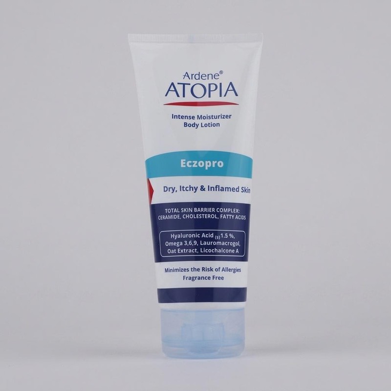 لوسیون بدن مرطوبکننده آردن آتوپیا مدل Eczopro حجم 200 میلیلیتر مناسب پوست خشک و درماتیت آتوپیک، فاقد عطر و الکل، حاوی...