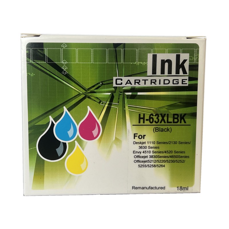 کارتریج پرینتر مشکی مدل HP-63XL