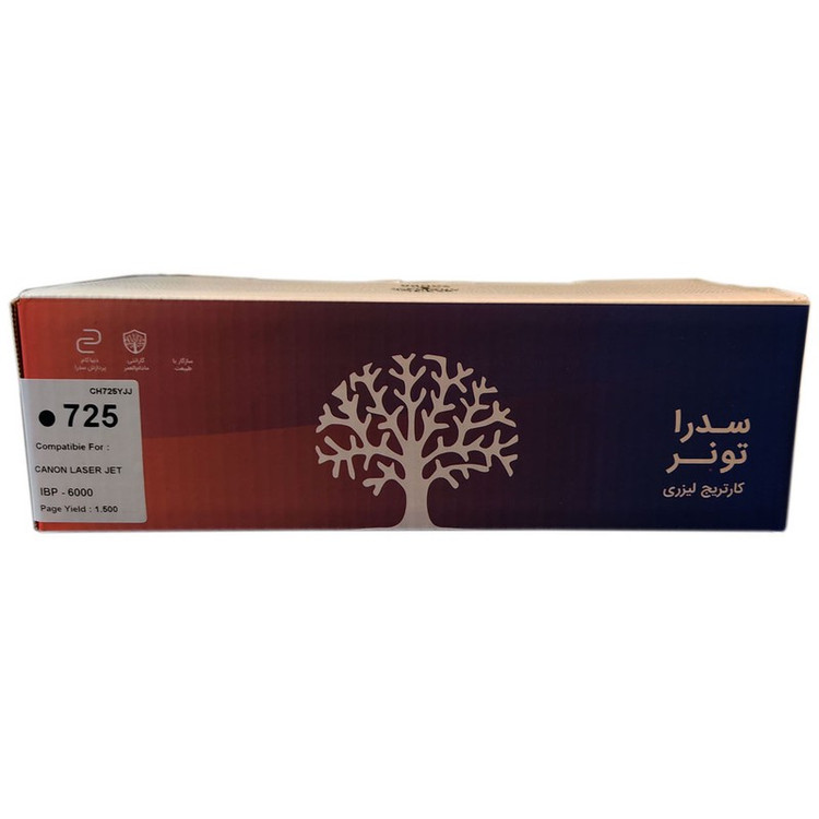 تونر مشکی سدرا مدل 725